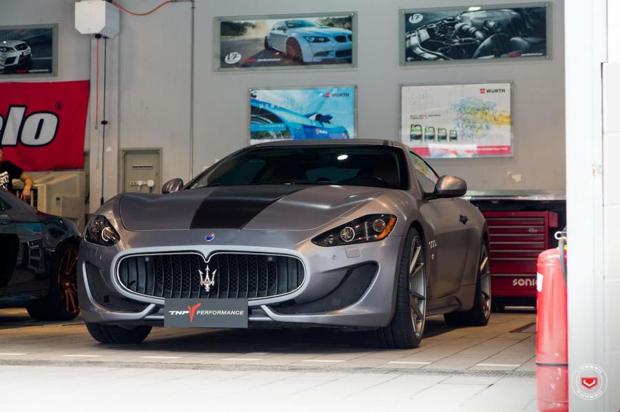 Maserati GranTurismo by TNP Performance on Vossen Wheels (VPS-301) '2016